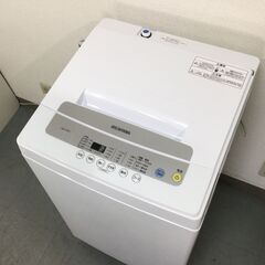  (6/2受渡済)JT4469【IRISOHYAMA/アイリスオーヤマ 5.0㎏洗濯機】美品 2021年製 IAW-T502E 家電 洗濯 全自動洗濯機 簡易乾燥機能付