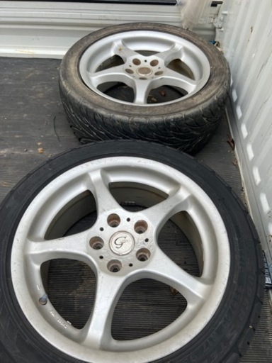 17インチ　タイヤ、ホイールセット　(値下げしました