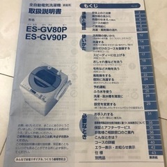 シャープ　ES-GV80pの画像