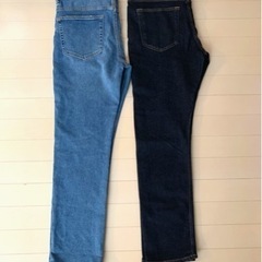 新品 H&M MAN デニムジーンズ2本セット