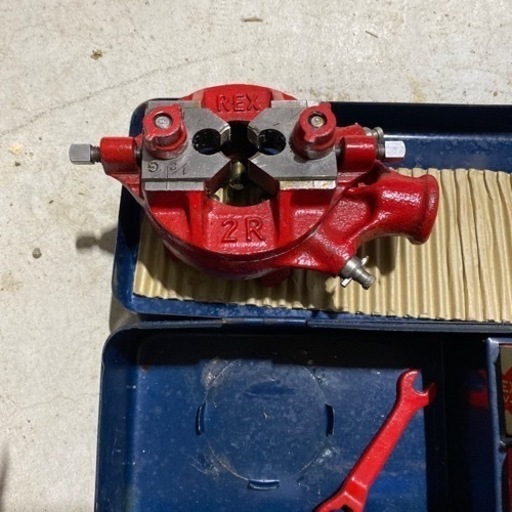 レッキス　ネジ切り機