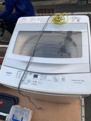 週末値下げ！アクア5kg全自動洗濯機　新品未使用　早い物勝ち