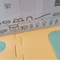 IKEA☆電車のおもちゃの画像