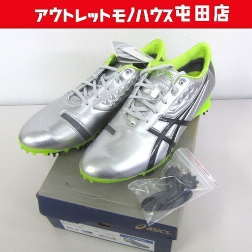 未使用 アシックス ゴルフシューズ 28.0cm TGN909/シルバー×ブラック asics GEL-ACE PRO LIGHT 札幌市北区屯田