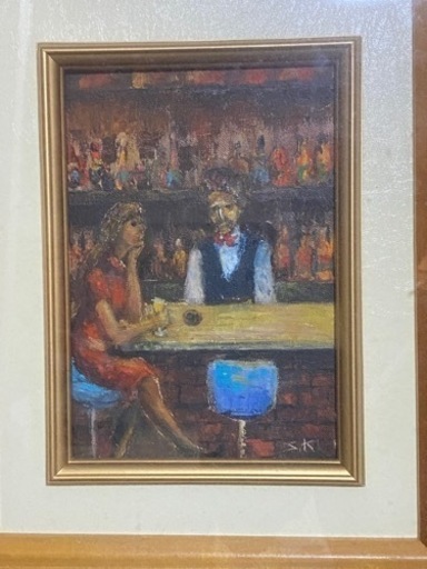バー　絵画