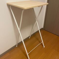 折りたたみテーブルハイタイプ（幅50×奥行40×高さ90㎝）の画像