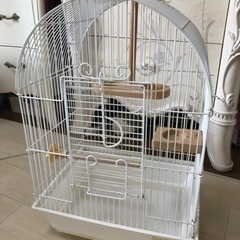 HOEI かわいいアーチ型鳥かご🐤の画像