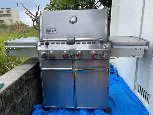 Weber 最上級クラスのBBQガスグリル（プロパンタンク付き）