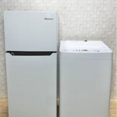 高年式2020年ハイセンス冷蔵庫と洗濯機の家電セット(^^)/