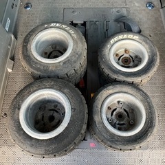カート用　タイヤ　中古　現状　引き取り限定の画像