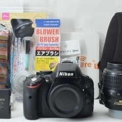 初心者向け○Wi-Fi転送○バリアングル液晶○ニコン D5100 1ヶ月動作
