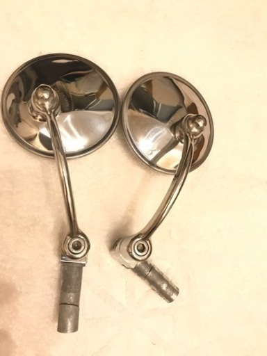 ハルシオン製のバーエンドミラー