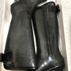 5/27迄 取引相談中 本日お渡し可能 Barbie 長靴 LLサイズ