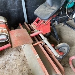 乗用麦踏み機の画像