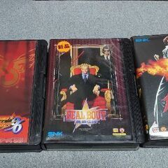 ネオジオ、カセット3点