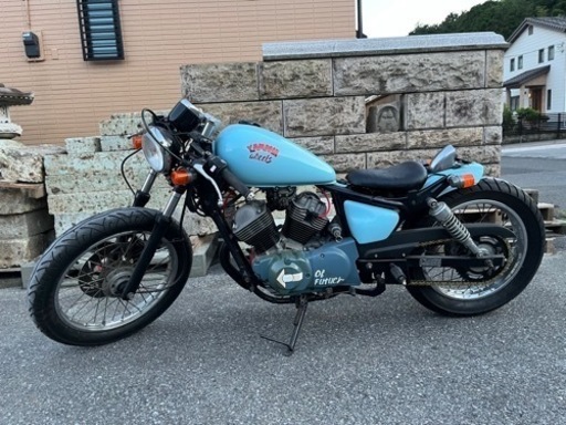 ヤマハ　XV250 ビラーゴ　実働　書類付き　改造多　アメリカン　カフェレーサー　チョッパー