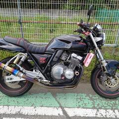 【売約済】ホンダ CB400SFカスタム  OVERチタンフルエ...