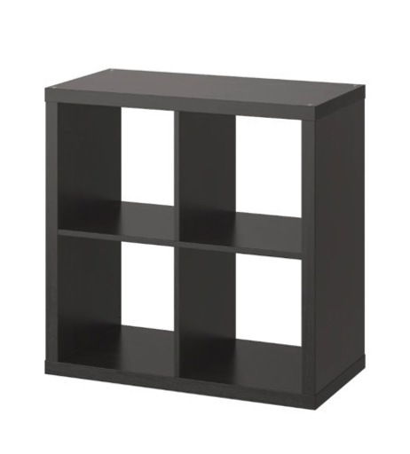 IKEA オープンラック　ブラックブラウン