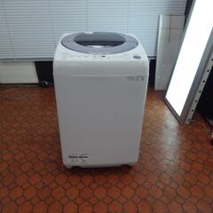 ID 026780 洗濯機 シャープ 8K 2021年製 ES-GV8E-S