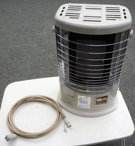 ☆リンナイ Rinnai R-852PMSⅢ 都市ガス用ガス赤外線ストーブ 木造11畳鉄筋15畳用◆2021年製・やさしい暖かさ
