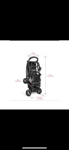 2人乗り 二人乗り ベビーカー 双子用 折りたたみ 新品