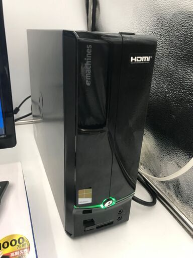?【美品】デスクトップPC「eMachines（イーマシーンズ）」管理No9「近隣無料お届け」
