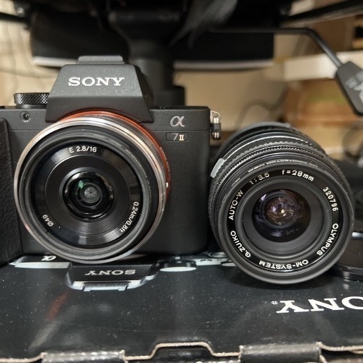 α7 II ILCE-7M2 レンズ2本 初心者キット＋ドライボックス付き