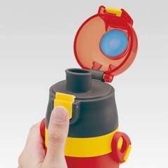 スケーター 子供用 2WAY ステンレス 水筒 コップ付き カーズ 19 ディズニー 430ml SKDC4の画像