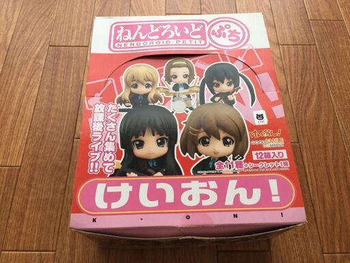 \nけいおん！ねんどろいどぷち１２種コンプリートセット内箱のみ開封