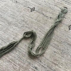 コットンヤーン　マクラメハンガー