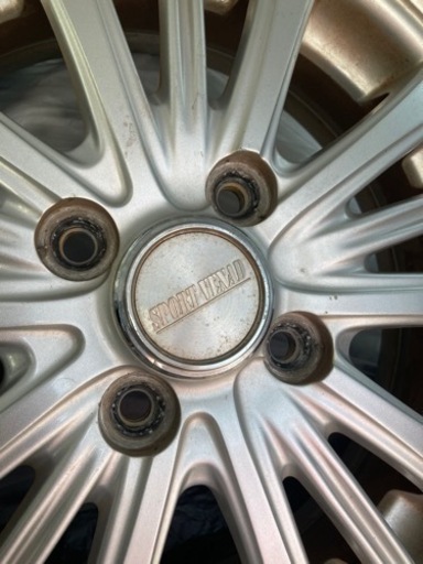 軽のムーヴにつけていたタイヤ4本 美品