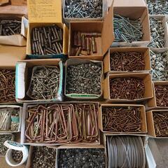 ネジ 釘 クギ 鎹 ビス アンカー スクリュー 大工 工具 建築 建設の画像