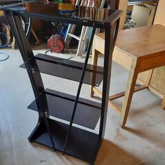 NITORI ニトリ  ガラスシェルフ ディスプレイラック 棚　/UJ-0096 南の画像