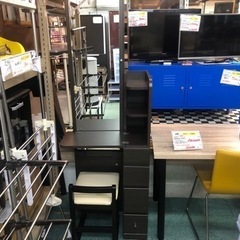 【リサイクルサービス八光　田上店　配達・設置OK】ニトリ　姿見ドレッサー(ノーブル BR)