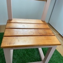 木製　椅子　ウッド　チェアの画像
