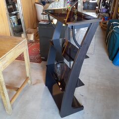 NITORI ニトリ  ガラスシェルフ ディスプレイラック 棚　/UJ-0096 南の画像