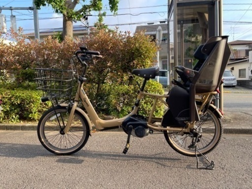 ギュット・アニーズ・DX BE-ELAD032 2019年モデル 16ah 20インチ 後ろ乗せ デザートイエロー