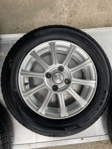 ヨコハマ　ECOS 175/65R14 アルミホイル　セット