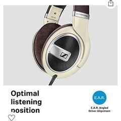 ゼンハイザー ヘッドホン オープン型 HD 599の画像