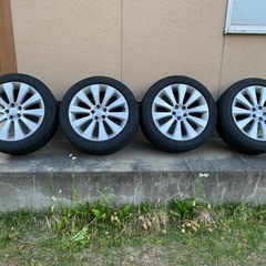 レガシィ純正ホイール&ブリヂストンタイヤ215/50R17 セット