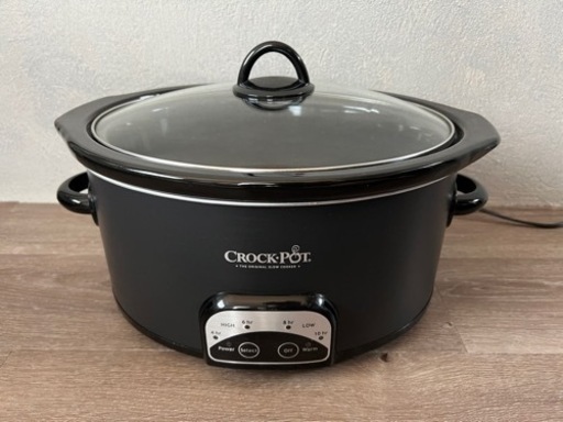 CROCKPOT クロックポット 電気調理鍋 スロークッカー クロックポット Crock Pot SCR450-PT 低温調理器 低温圧力鍋 4-1 2 