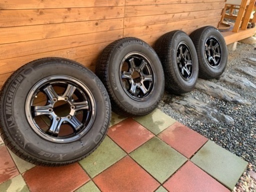 ハイエース15インチホイールWeds キーラーフィールド ブラック