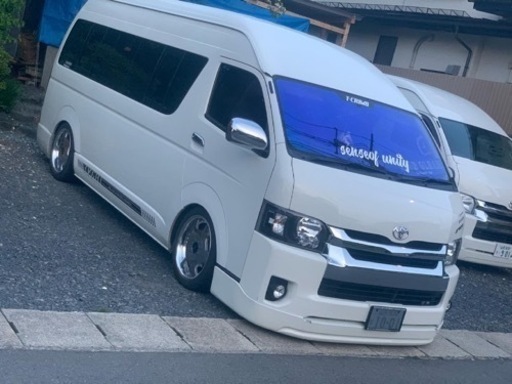 ハイエース18インチホイールworkユーロラインメッキ
