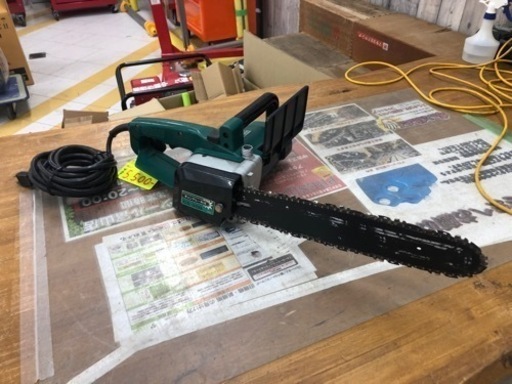 100v　日立工機　チェーンソー　CS35B　