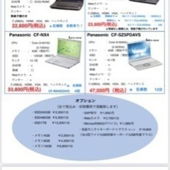 リサイクルPCの販売