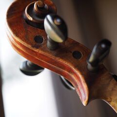 【選定分類：II-⑨オールド・ファクトリーメード・仏蘭西】Violin Mid19thCentury Ascribed to ALDRIC,1842鳥目杢●国内修復・セッティング・調整未済●試奏可の画像