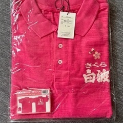 さくら白波のポロシャツMサイズ値下げしましたの画像