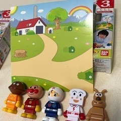【美品】アンパンマン ブロックラボ 2箱セット の画像