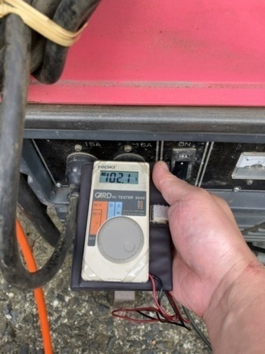 新ダイワ発電機 キャンプ　災害