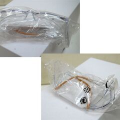 未使用 10本セット スペクタクル形 保護メガネ UVカット 曇り止め セーフティグラス UV400 アンチフォグ 安全ゴーグル 札幌市 清田区 平岡の画像
